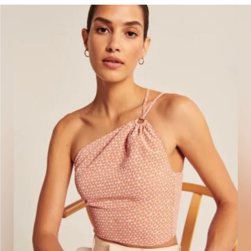 Abercrombie Asymmetrical One-Shoulder Top